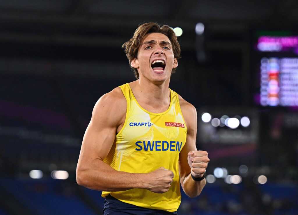 Leichtathletik EM 2024 Rom - Armand "Mondo" Duplantis - Copyright: ©European Athletics via Getty Images Leichtathletik EM 2024 Rom - Armand "Mondo" Duplantis - Copyright: ©European Athletics via Getty Images