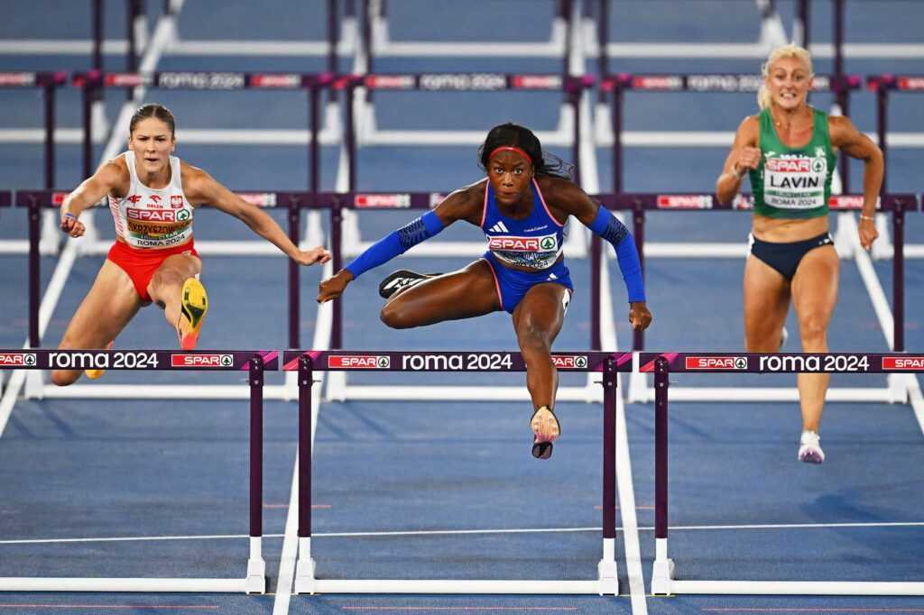 Leichtathletik EM 2024 Rom - Cyrena Samba-Mayela - Copyright: ©European Athletics via Getty Images