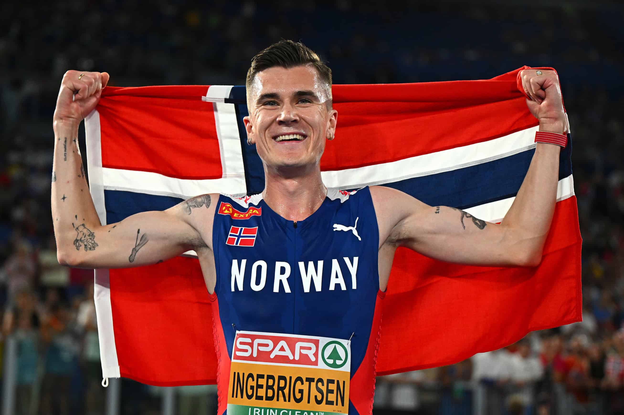 Leichtathletik EM 2024 Rom - Jakob Ingebrigtsen - Copyright: ©European Athletics via Getty Images