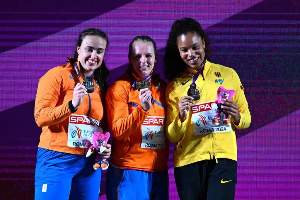 Leichtathletik EM 2024 Rom - Kugelstoßen Frauen - Copyright: ©European Athletics