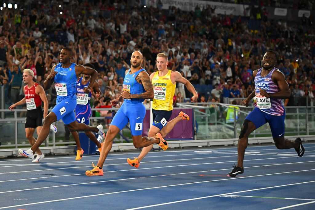 Leichtathletik EM 2024 Rom - Marcell Jacobs - Copyright: ©European Athletics via Getty Images