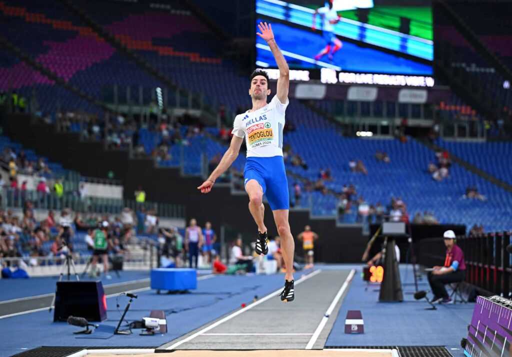 Leichtathletik EM 2024 Rom - Miltiadis Tentoglou - Copyright: ©European Athletics via Getty Images