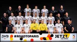 Handball Olympia Paris 2024 Deutschland Männer DHB Team - Copyright: Marco Wolf/DHB