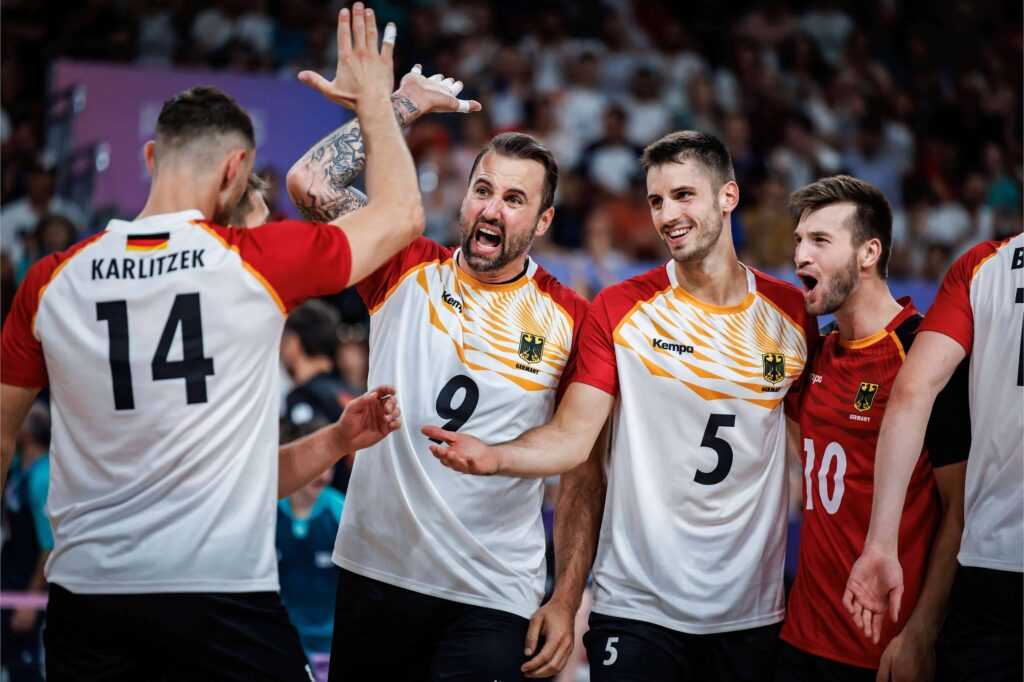 Olympia Paris 2024 Volleyball - Deutschland vs. USA - Copyright: volleyballworld Olympia Paris 2024 Volleyball - Deutschland vs. USA - Copyright: volleyballworld