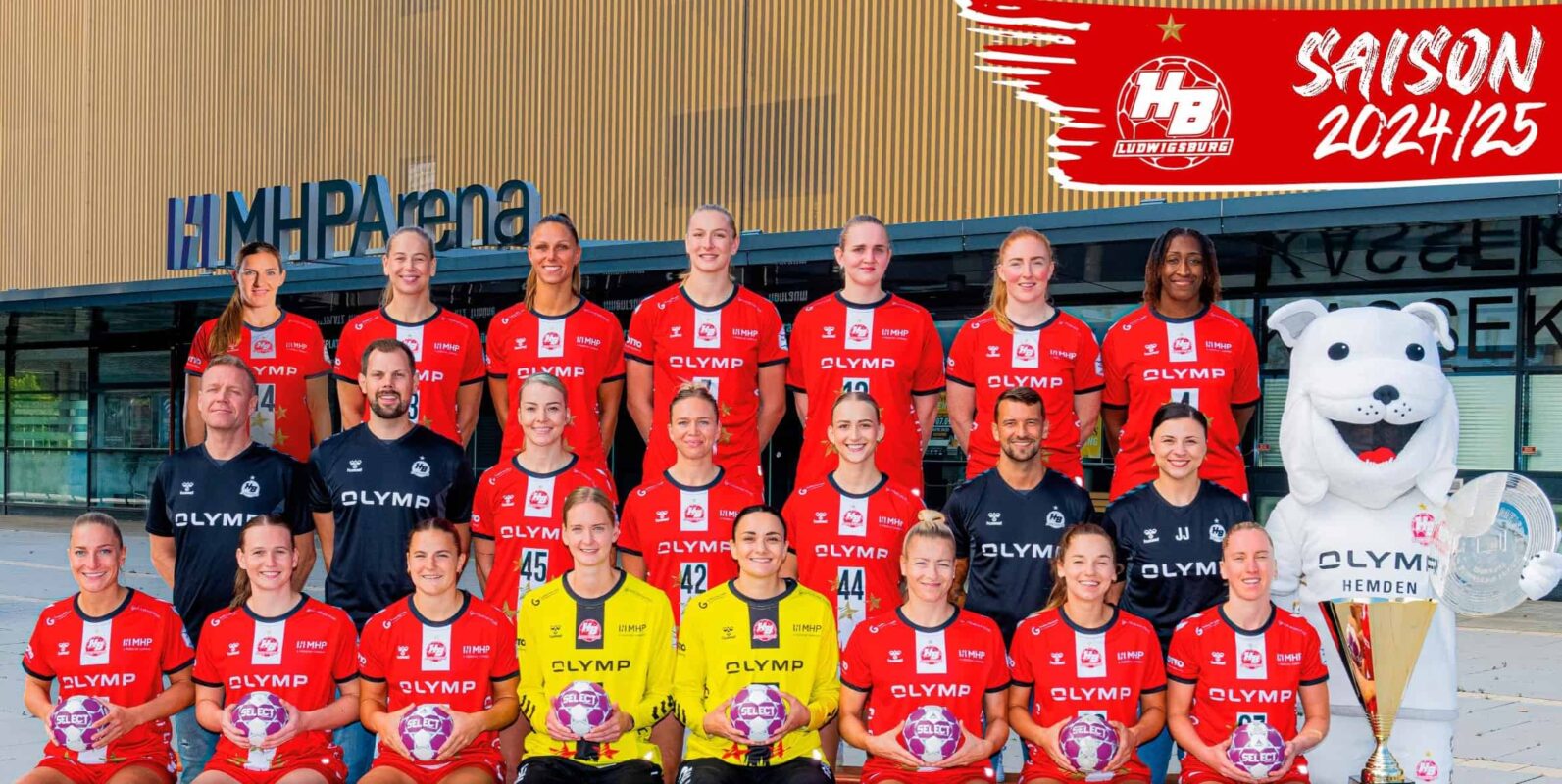 HB Ludwigsburg - Handball Bundesliga HBF und EHF Champions League Saison 2024-2025 – Copyright: HB Ludwigsburg