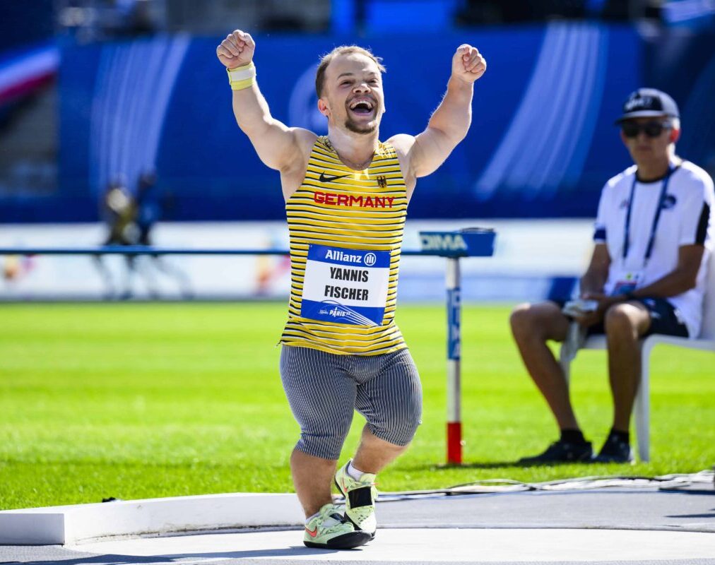 Paralympics Paris 2024 - Leichtathletik - Yannis Fischer - Deutschland DBS - Copyright: Förderverein Para Leichtathletik / Tom Weller