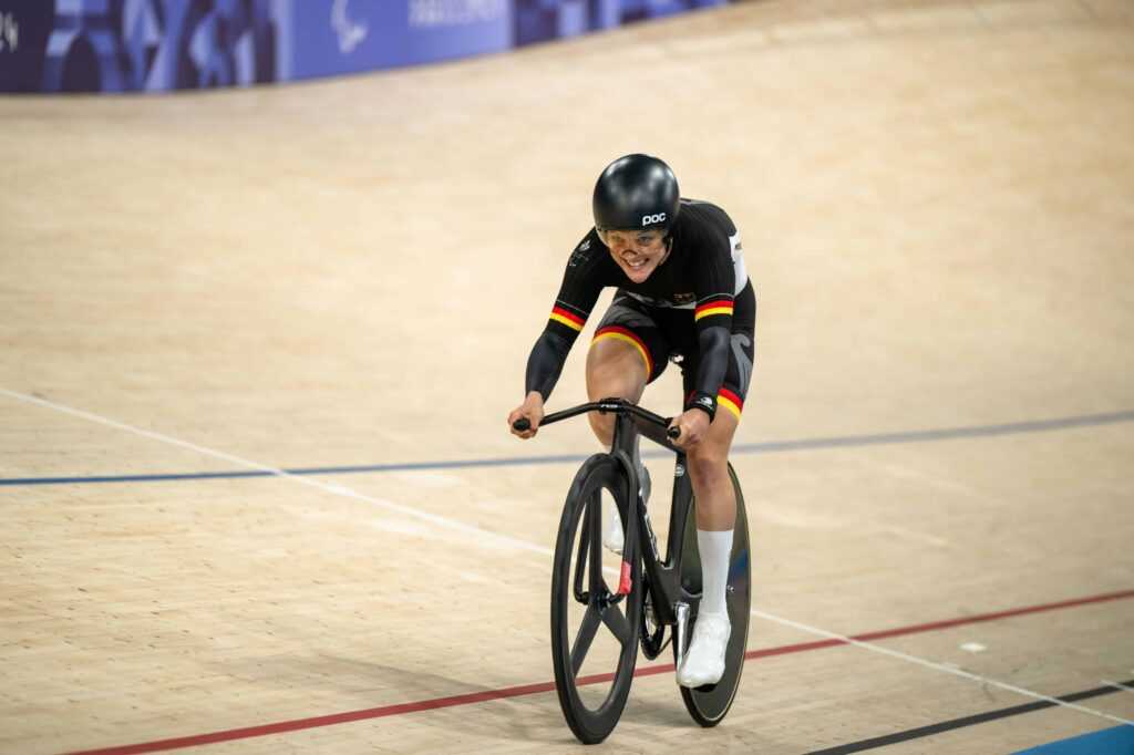 Paralympics Paris 2024 - Para Radsport - Maike Hausberger Deutschland DBS Bronze - Copyright: © Oliver Kremer / DBS