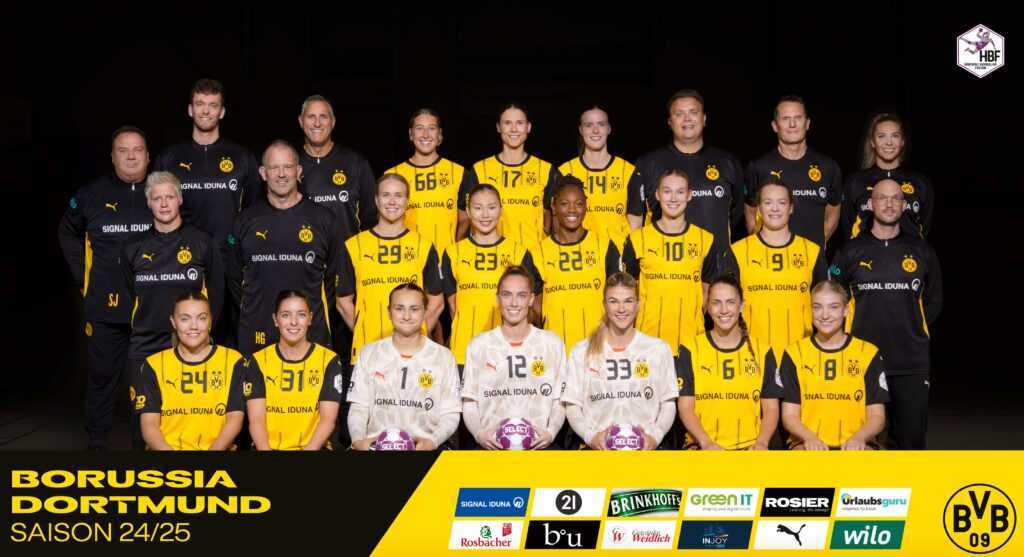 BV Borussia 09 Dortmund - Handball Bundesliga HBF DHB Pokal und EHF European League Saison 2024-2025 - Copyright: BV. Borussia 09 e.V. Dortmund BV Borussia 09 Dortmund - Handball Bundesliga HBF DHB Pokal und EHF European League Saison 2024-2025 - Copyright: BV. Borussia 09 e.V. Dortmund