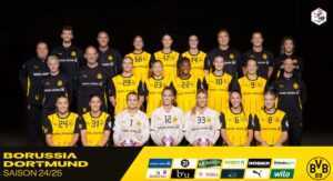 BV Borussia 09 Dortmund - Handball Bundesliga HBF und EHF European League Saison 2024-2025 - Copyright: BV. Borussia 09 e.V. Dortmund