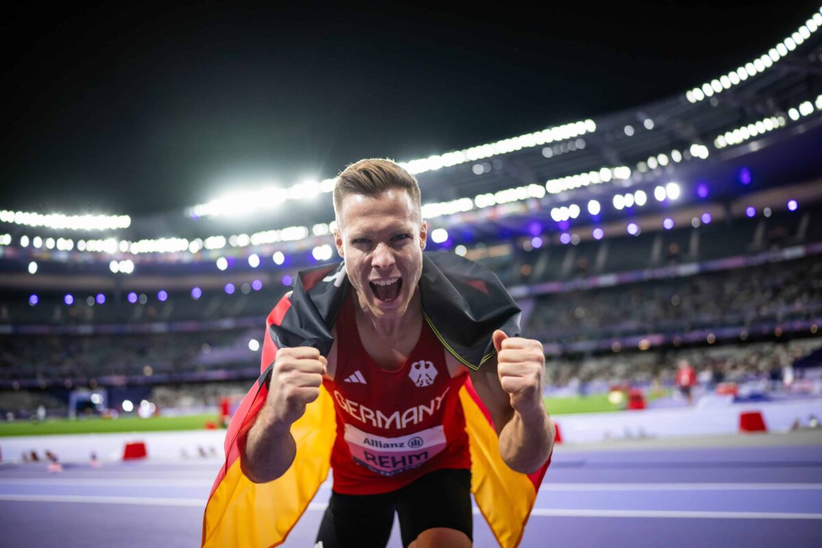 Paralympics Paris 2024 - Para Leichtathletik - Markus Rehm Deutschland DBS Gold Weitsprung - Copyright: © Tom Weller / DBS