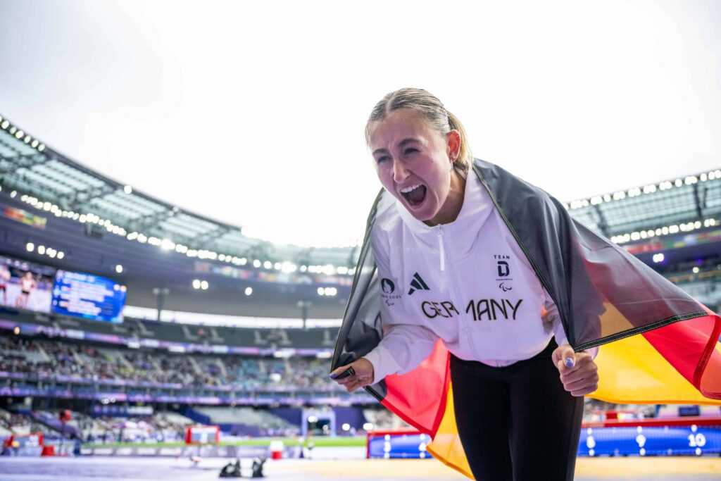 Paralympics Paris 2024 - Para Leichtathletik - Nele Moos Deutschland DBS - Copyright: © Tom Weller/DBS Paralympics Paris 2024 - Para Leichtathletik - Nele Moos Deutschland DBS - Copyright: © Tom Weller/DBS