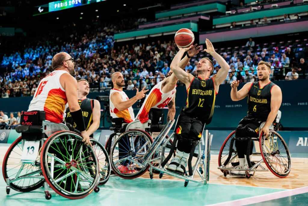 Paralympics Paris 2024 - Para Rollstuhlbasketball Deutschland DBS - Copyright: © Steffie Wunderl / DBS