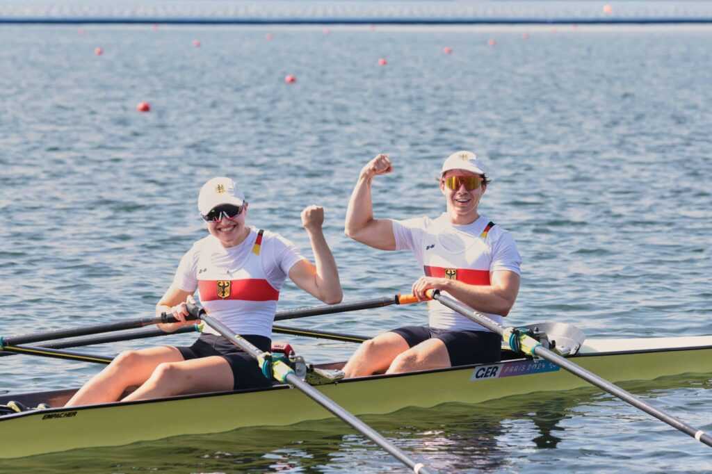 Paralympics Paris 2024 - Para Rudern - Hermine Krumbein und Jan Helmich Deutschland DBS - Copyright: © Florian Schwarzbach / DBS