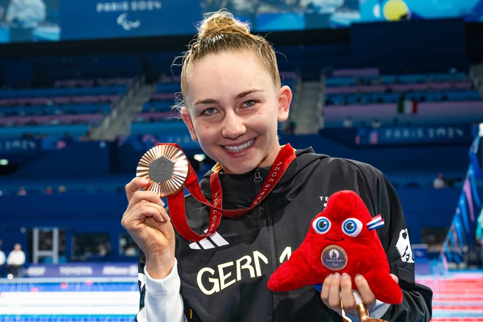 Paralympics Paris 2024 - Para Schwimmen - Mira Jeanne Maack Deutschland DBS - Copyright: © Ralf Kuckuck / DBS