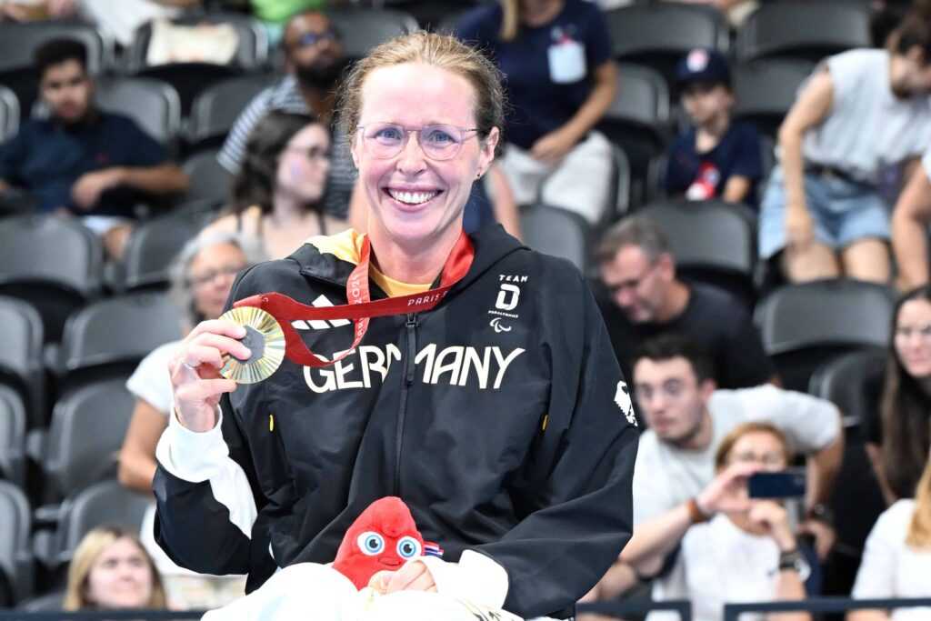 Paralympics Paris 2024 - Para Schwimmen - Tanja Scholz Deutschland DBS - Copyright: © Ralf Kuckuck / DBS