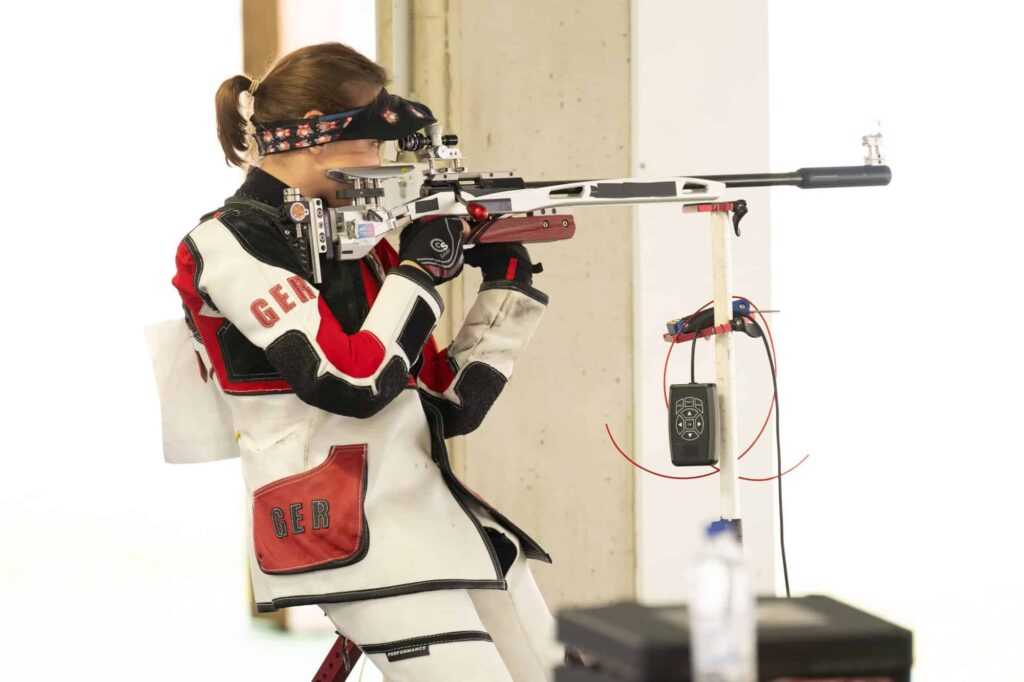 Paralympics Paris 2024 - Para Sportschießen - Natascha Hiltrop Deutschland DBS - Copyright: © Oliver Kremer / DBS