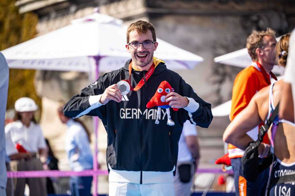 Paralympics Paris 2024 - Para Triathlon - Max Gelhaar Deutschland DBS - Copyright: © Kevin Voigt / DBS Paralympics Paris 2024 - Para Triathlon - Max Gelhaar Deutschland DBS - Copyright: © Kevin Voigt / DBS