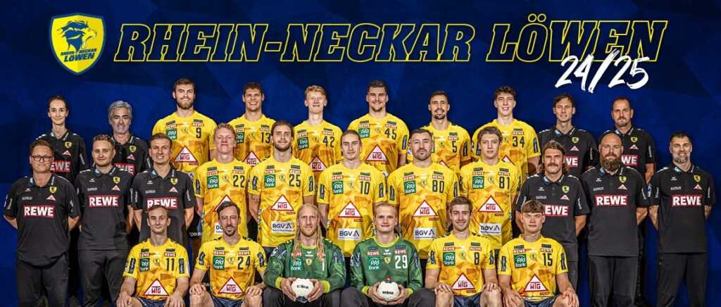 Rhein-Neckar Löwen - Handball Bundesliga HBL Saison 2024-2025 - Copyright: Rhein-Neckar Löwen Rhein-Neckar Löwen - Handball Bundesliga HBL Saison 2024-2025 - Copyright: Rhein-Neckar Löwen