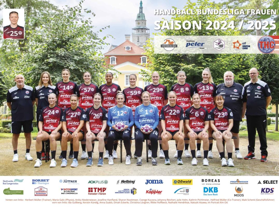 Thüringer HC – Handball Bundesliga HBF und EHF European League Saison 2024-2025 – Copyright: Thüringer HC