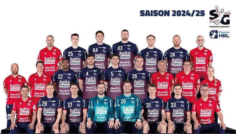 SG Flensburg-Handewitt – Handball Bundesliga HBL und EHF European League Saison 2024/2025 – Copyright: SG Flensburg-Handewitt