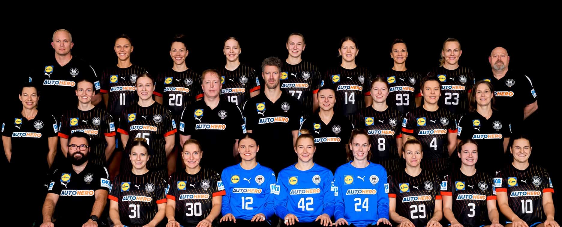 Handball EM 2024 EHF EURO - Deutschland DHB Frauen Nationalmannschaft - Copyright: Marco Wolf / DHB