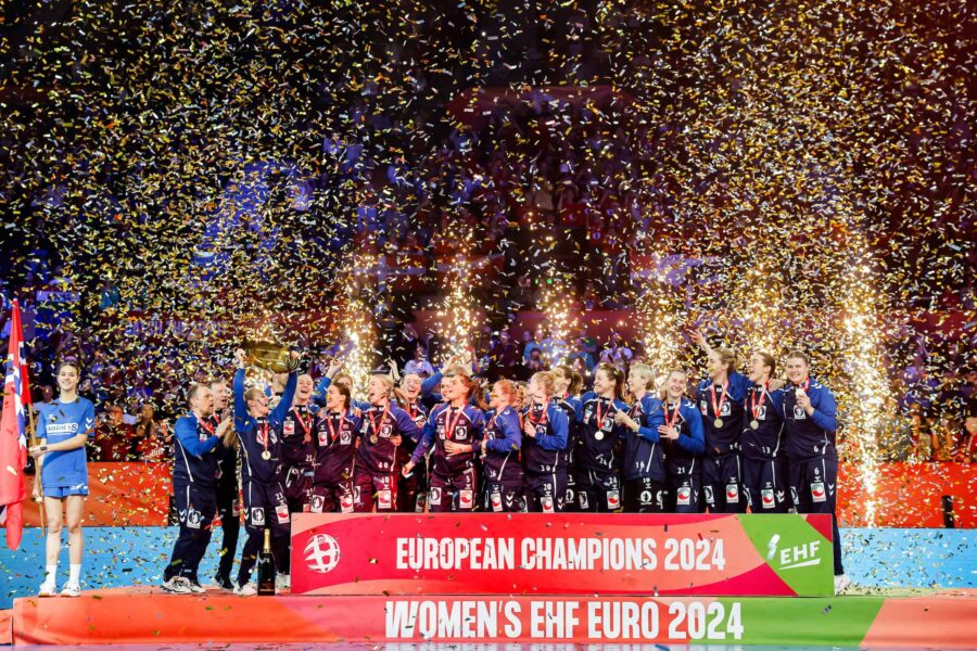 Handball EM 2024 EHF EURO Frauen Sieger Norwegen - Copyright: EHF/kolektiff