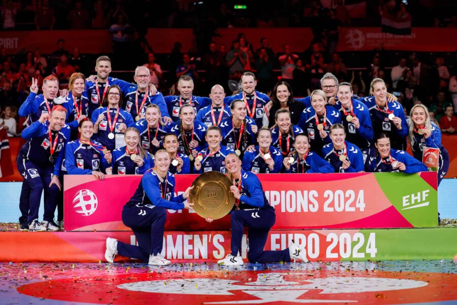 Handball EM 2024 EHF EURO Frauen Sieger Norwegen - Copyright: EHF/kolektiff
