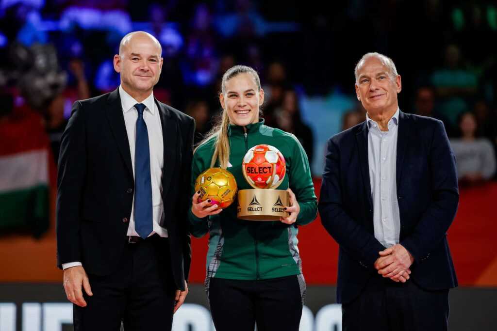 Handball EM 2024 EHF EURO Frauen Top Scorer Katrin Klujber - Copyright: EHF/kolektiff