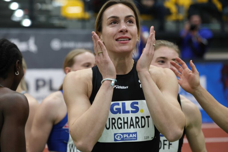 Alexandra Burghardt - Leichtathletik Hallen-DM 2025 - Copyright ©: DLV/Theo Kiefner Alexandra Burghardt - Leichtathletik Hallen-DM 2025 - Copyright ©: DLV/Theo Kiefner