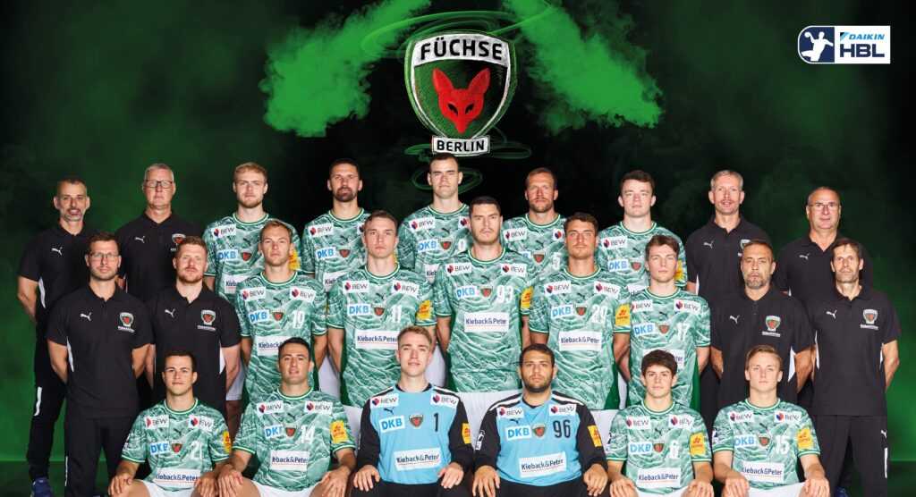 Füchse Berlin – Handball Bundesliga und EHF Champions League Saison 2025/2026 – Copyright: Füchse Berlin
