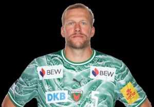 Max Darj - Füchse Berlin – Handball Bundesliga und EHF Champions League Saison 2025/2026 – Copyright: Füchse Berlin