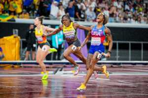 Leichtathletik WM 2025 Tokio - 4 mal 100 Meter Staffel Frauen - Copyright: Dan Vernon for World Athletics