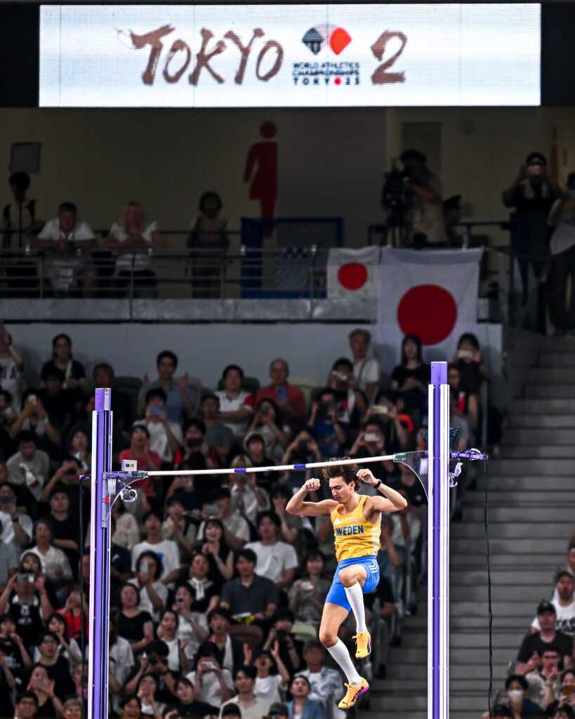 Leichtathletik WM 2025 Tokio - Armand Duplantis - Weltrekord - Copyright: Mattia Ozbot für World Athletics