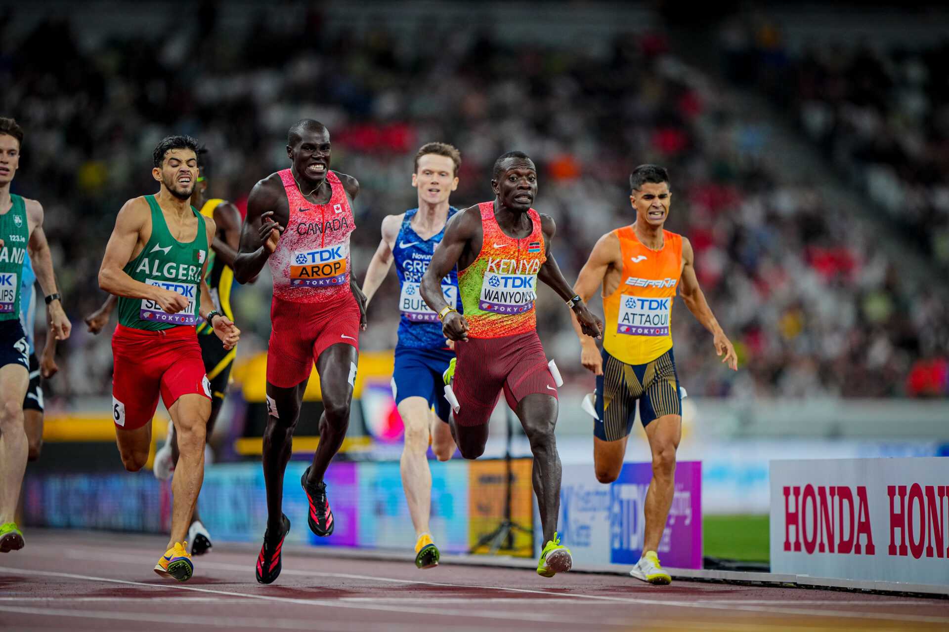 Leichtathletik WM 2025 Tokio - Emmanuel Wanyonyi 800 Meter Sieger - Copyright: Dan Vernon für World Athletics