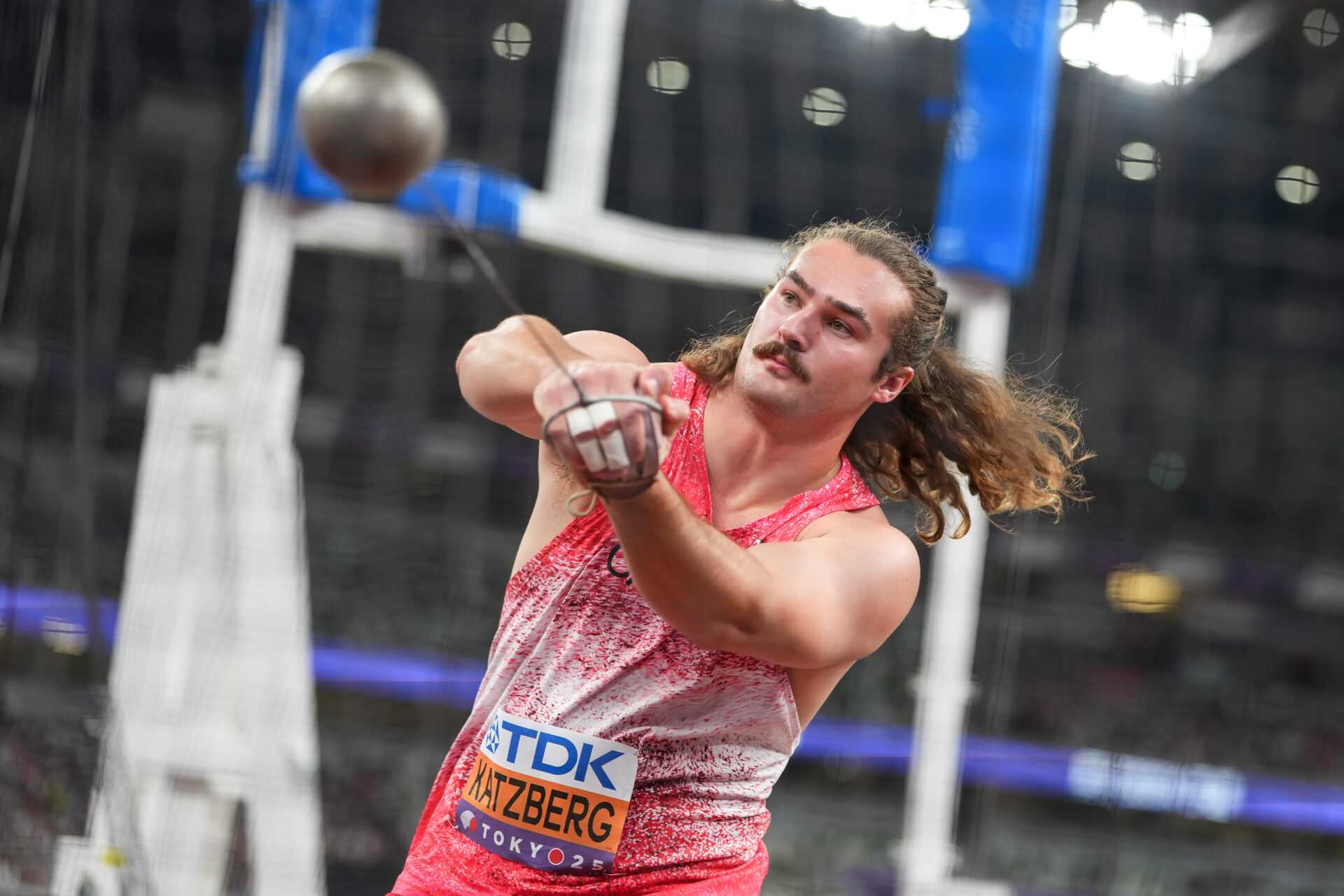 Leichtathletik WM 2025 Tokio - Ethan Katzberg Hammerwurf Weltmeister - Copyright: Mattia Ozbot for World Athletics