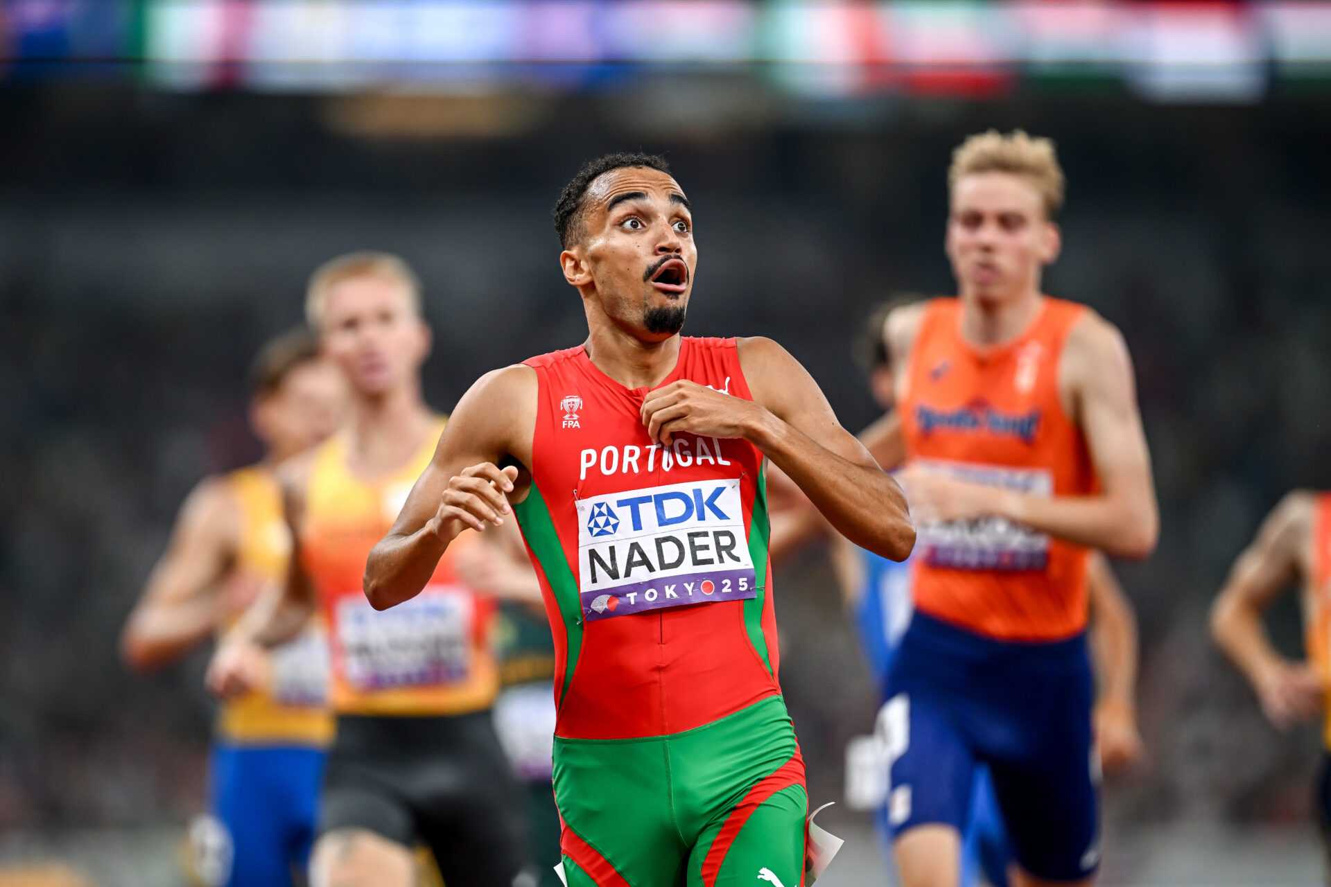 Leichtathletik WM 2025 Tokio - Isaac Nader 1500 Meter Weltmeister - Copyright: Mattia Ozbot for World Athletics
