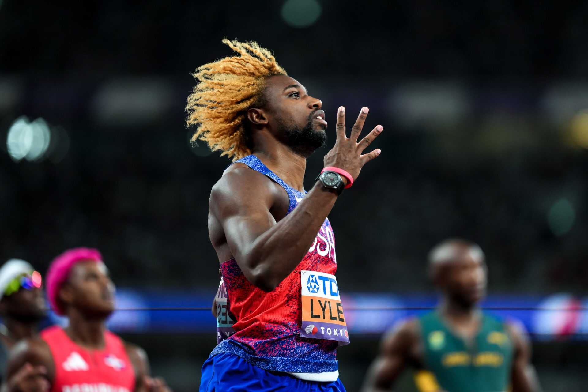 Leichtathletik WM 2025 Tokio - Noah Lyles 200 Meter - Copyright: Mattia Ozbot for World Athletics