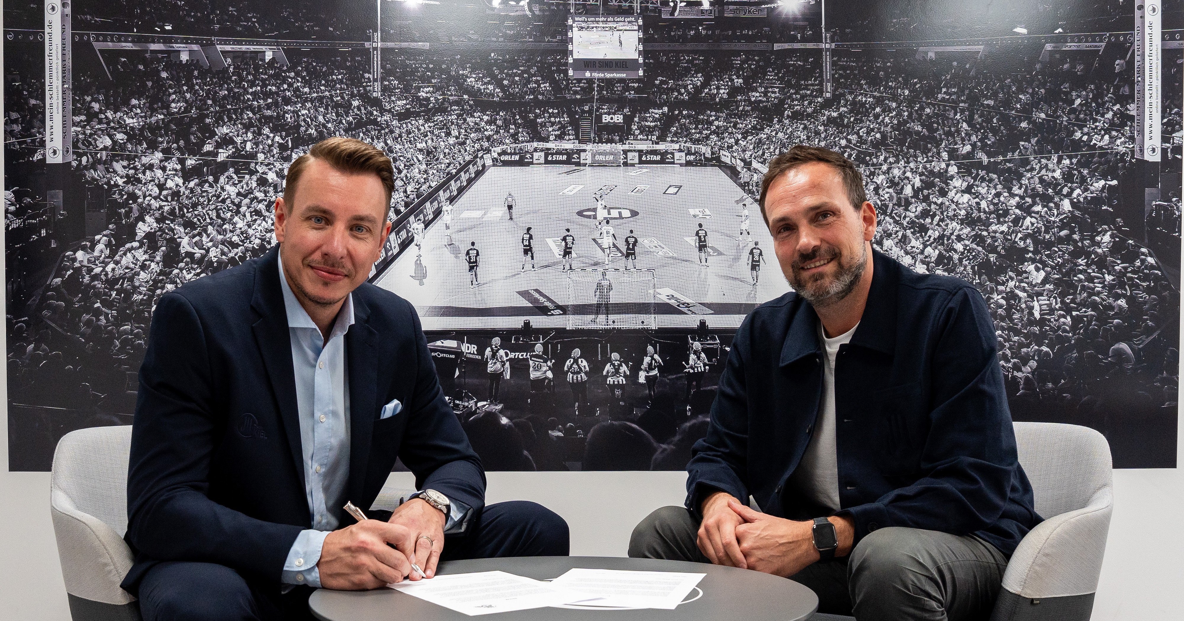 Handball - THW Kiel - Filip Jicha und Viktor Szilagyi - Copyright: THW Kiel / Friederike Lehmann