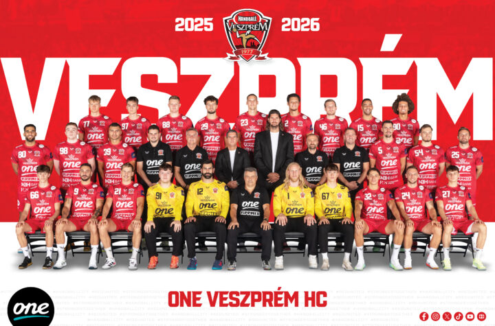 Veszprem HC - Handball Ungarn EHF Champions League Saison 2025/2026 - Copyright: One Veszprem HC