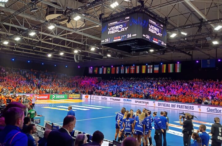 Handball WM 2025 Frauen Bronze - Frankreich vs. Niederlande - Foto Copyright: Privat