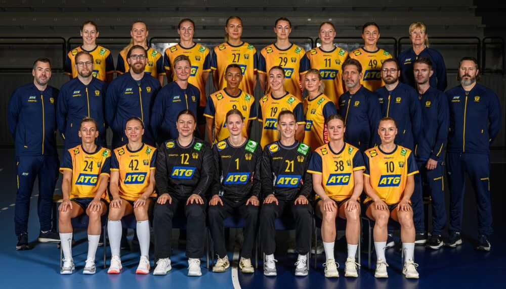 Handball WM 2025 Frauen Team Schweden - Copyright: Christoffer Borg Mattisson / Handbollslandslaget