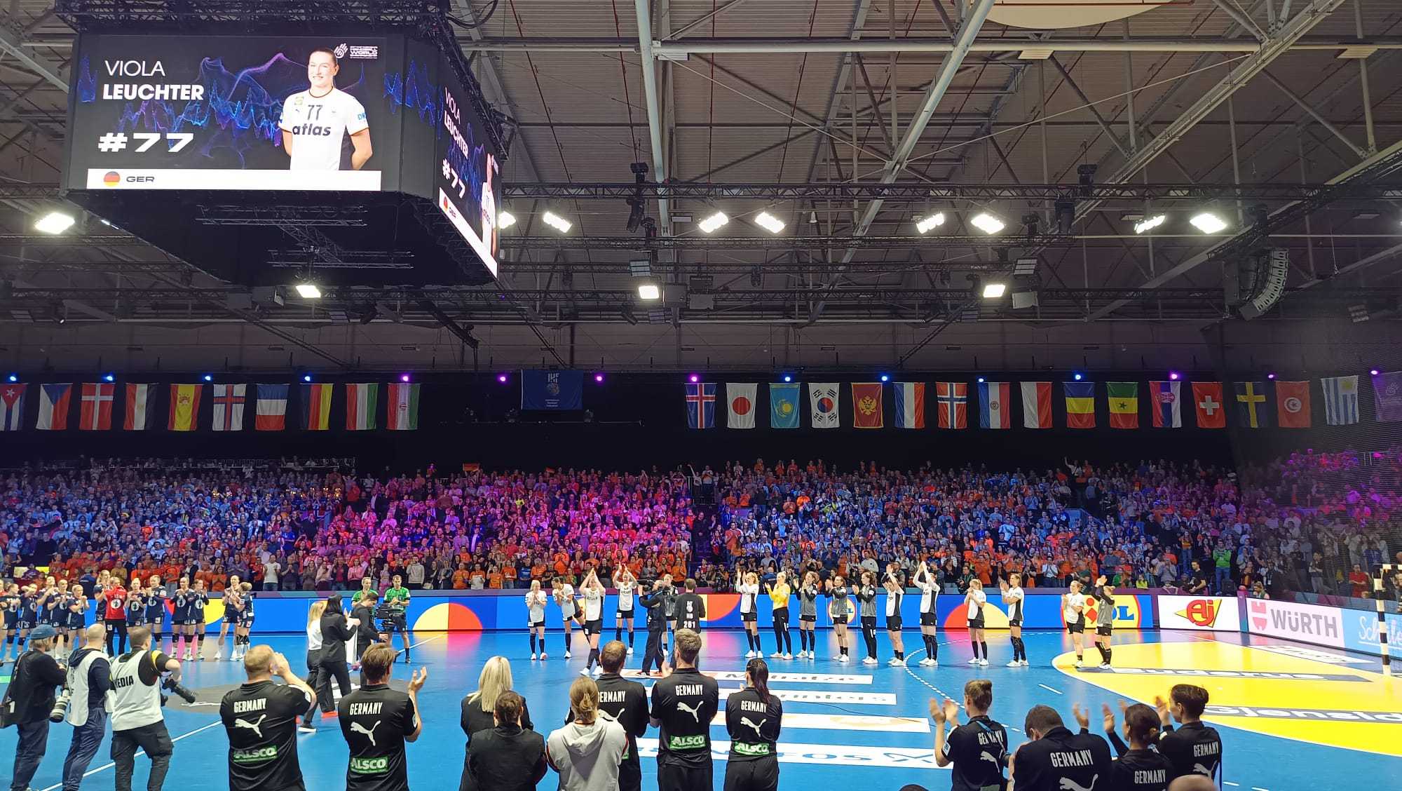 Handball WM 2025 Frauen Finale - Viola Leuchter Deutschland - Foto Copyright: Privat Handball WM 2025 Frauen Finale - Viola Leuchter Deutschland - Foto Copyright: Privat
