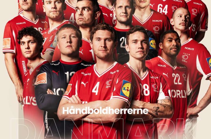 Handball EM 2026 EHF EURO Männer Team Dänemark - Copyright: DanskHåndbold