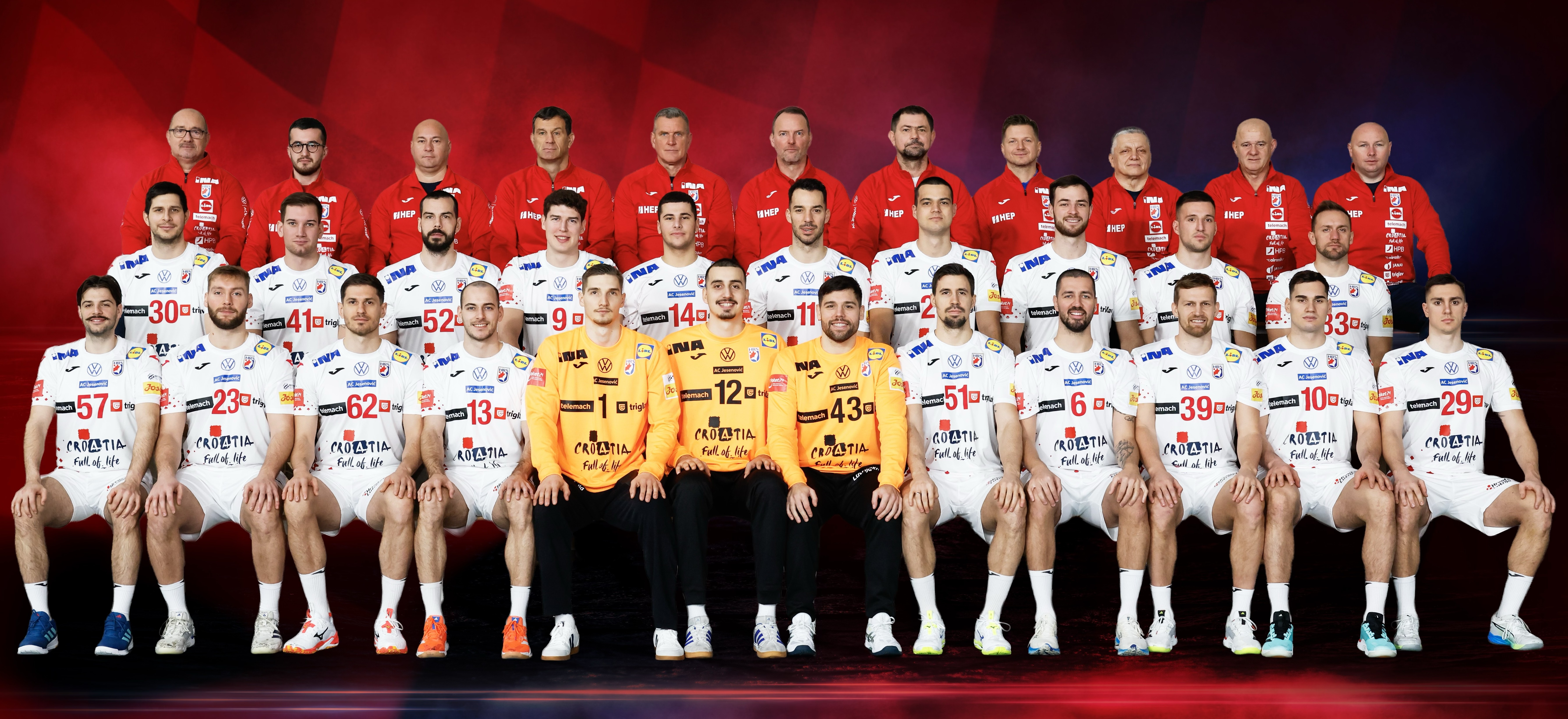 Handball EM 2026 EHF EURO Männer Team Kroatien - Copyright: © Kolektiff Images Handball EM 2026 EHF EURO Männer Team Kroatien - Copyright: © Kolektiff Images