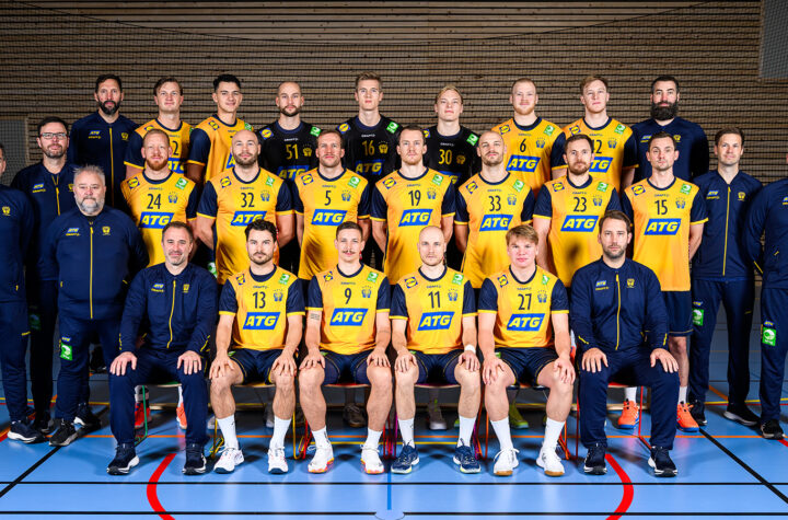 Handball EM 2026 EHF EURO Männer Team Schweden - Copyright: Christoffer Borg Mattisson/Handbollslandslaget
