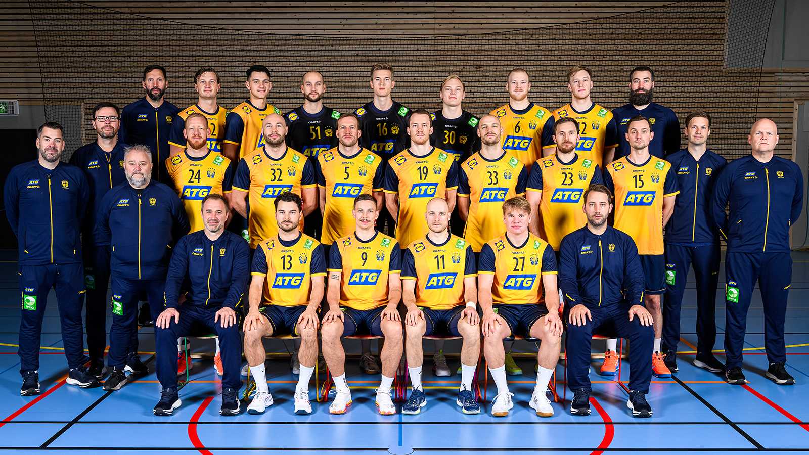Handball EM 2026 EHF EURO Männer Team Schweden - Copyright: Christoffer Borg Mattisson/Handbollslandslaget Handball EM 2026 EHF EURO Männer Team Schweden - Copyright: Christoffer Borg Mattisson/Handbollslandslaget