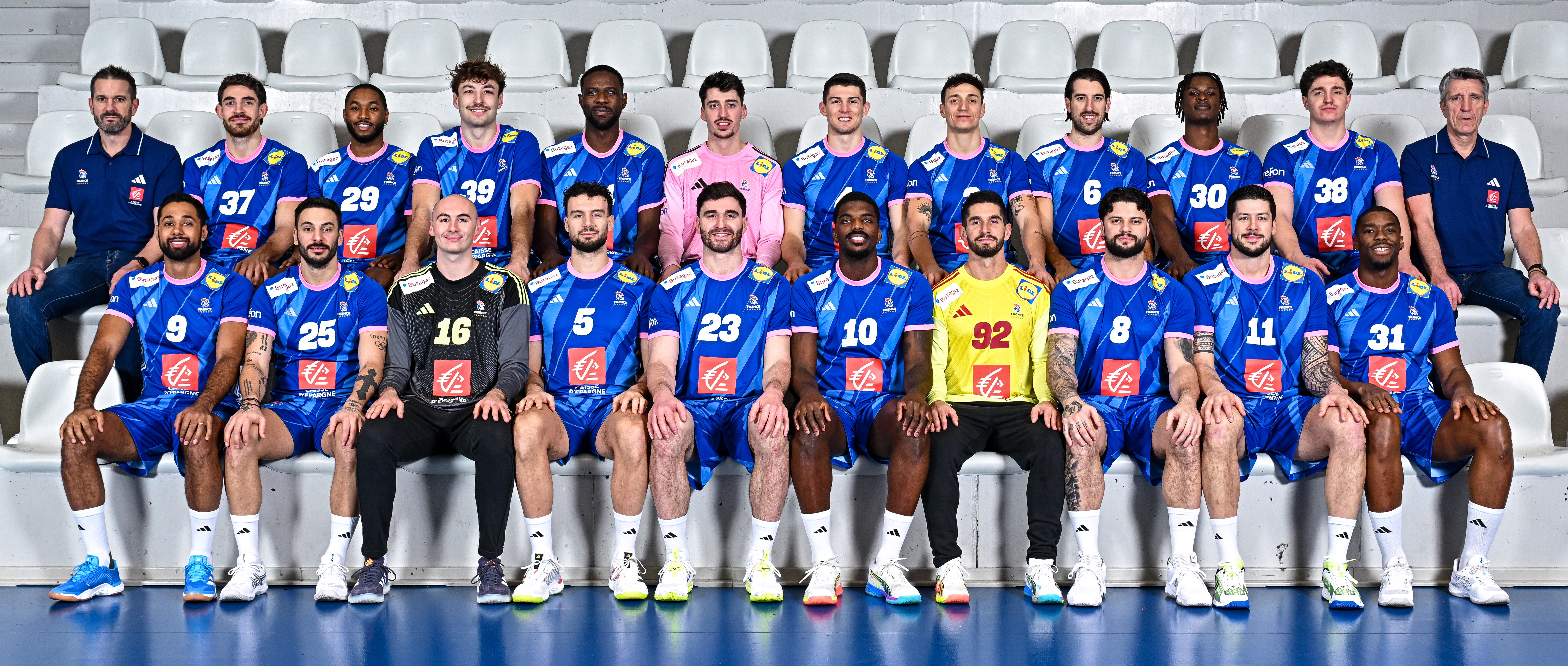 Handball EM 2026 EHF EURO Team Frankreich - Copyright: FFHandball Iconsport Handball EM 2026 EHF EURO Team Frankreich - Copyright: FFHandball Iconsport