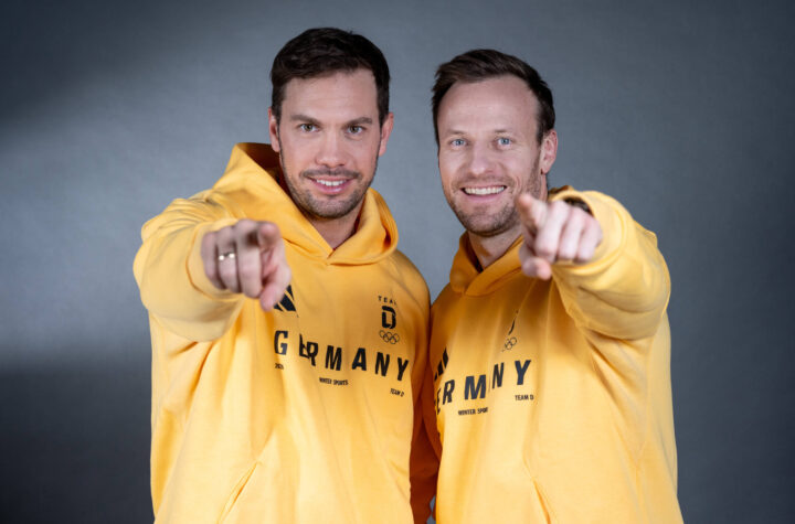 Olympia 2026 Mailand Cortina Team Deutschland - Rodeln - Tobias Wendl und Tobias Arlt - Copyright ©: Team Deutschland