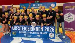 HC Leipzig - Aufstieg erste Handball Bundesliga - Copyright: © HC Leipzig 2026