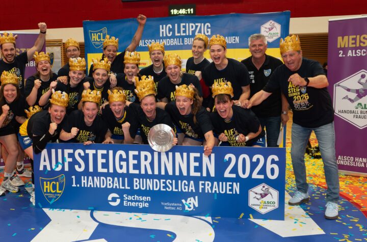 HC Leipzig - Aufstieg erste Handball Bundesliga - Copyright: © HC Leipzig 2026
